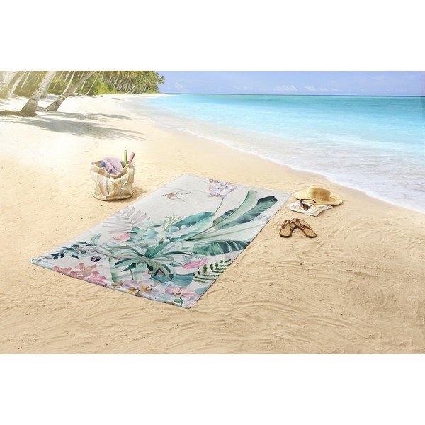 Plážová osuška 100x180 cm – Good Morning-image-1