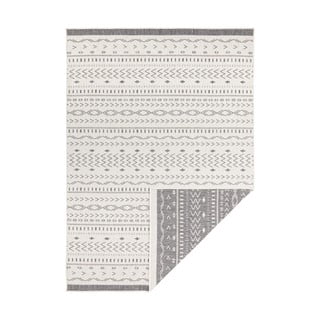Sivo-krémový vonkajší koberec NORTHRUGS Kuba, 150 x 80 cm
