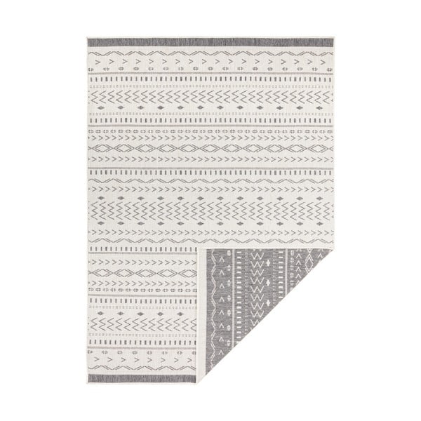 Sivo-krémový vonkajší koberec NORTHRUGS Kuba, 230 x 160 cm