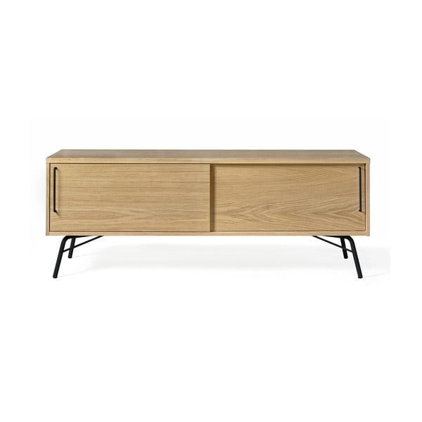 TV stolík s čiernymi nohami Woodman Ashburn-image-2