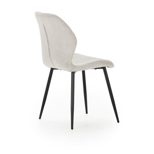 Krémové jedálenské stoličky v súprave 4 ks Milu – Marckeric-image-4