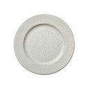Krémovobiely kameninový plytký tanier Bitz Basics Matte Cream, ⌀ 27 cm