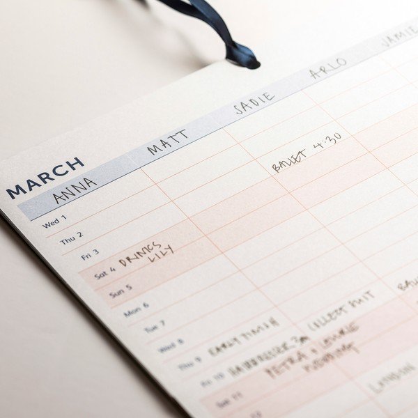 Nástenný rodinný kalendár - Busy B-image-1