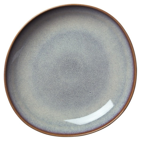 Sivo-hnedý kameninový dezertný tanier Villeroy & Boch Like Lave, ø 23,5 cm