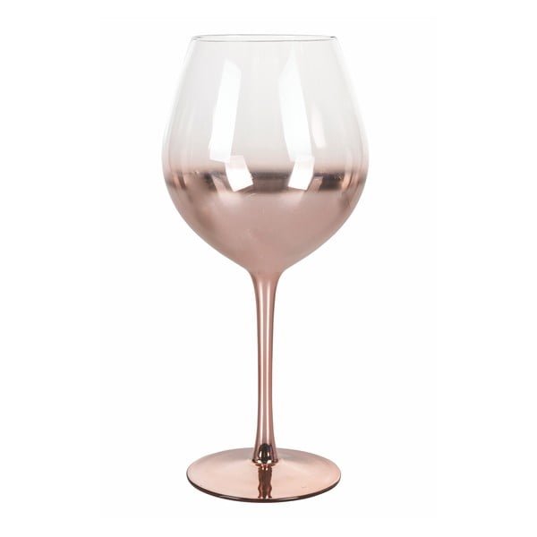 Súprava 6 ružových pohárov na víno Villa d'Este Avenue, 570 ml