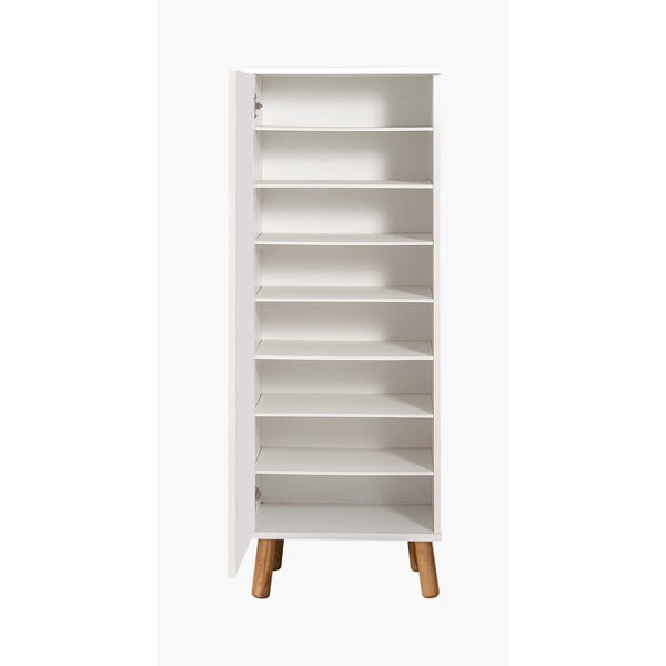 Biela skrinka 50x135 cm Vegas – Kalune Design-image-1