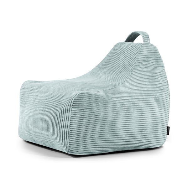 Menčestrový detský sedací vak v mentolovej farbe Game Amuse – SLOWDOWN