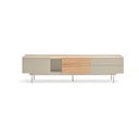 TV stolík v dekore duba v béžovo-prírodnej farbe 180x45 cm Otto – Teulat