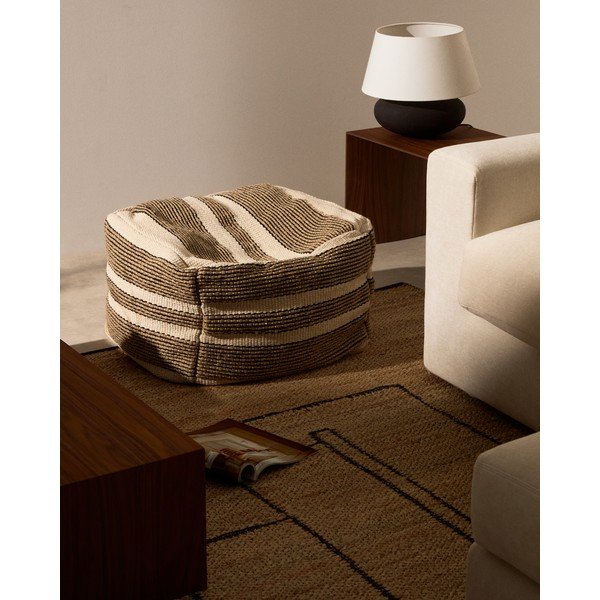 Sedací vak v prírodnej farbe Aylin – Kave Home-image-1