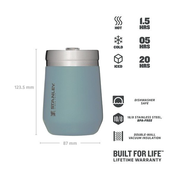 Zelený termo hrnček 290 ml – Stanley-image-3