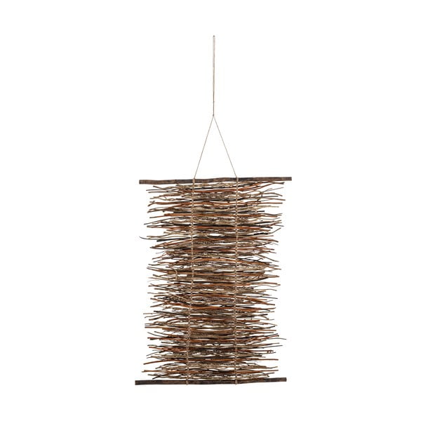 Závesná drevená dekorácia Bloomingville Slavjan, výška 84 cm