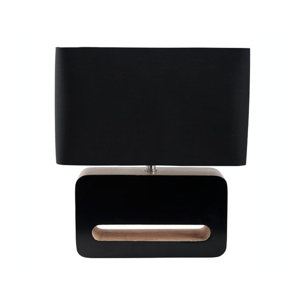 Čierna stolová lampa Zuiver Wood-image-1