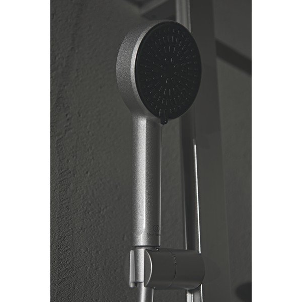 Plastová sprchová hlavica v matne striebornej farbe ALU+ – Ideal Standard-image-4