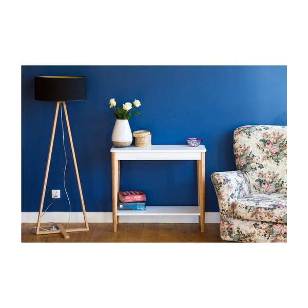 Biely konzolový stolík Ragaba Ashme, šírka 85 cm-image-1