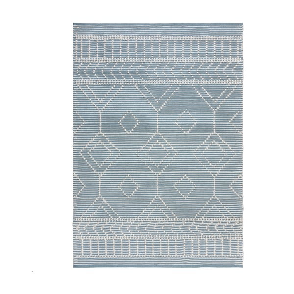 Modrý koberec 170x120 cm Loop Robyn - Flair Rugs