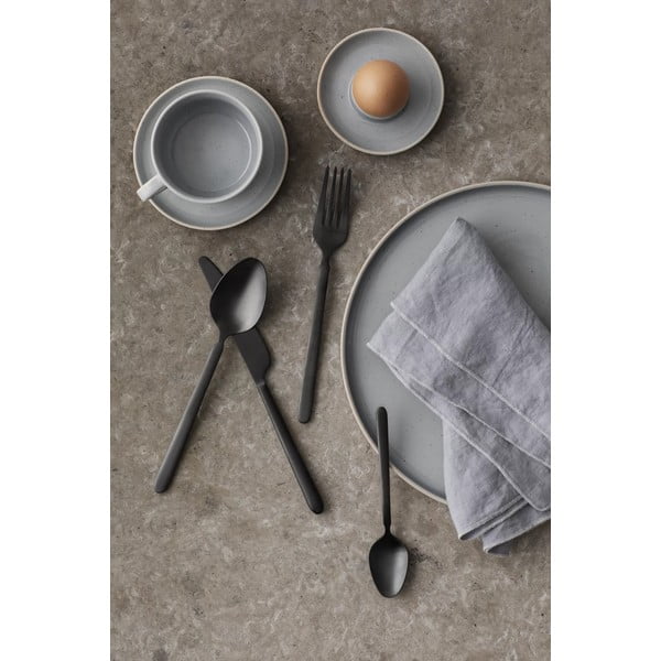 Čierny antikoro príbor 16 ks Stella – Blomus-image-2