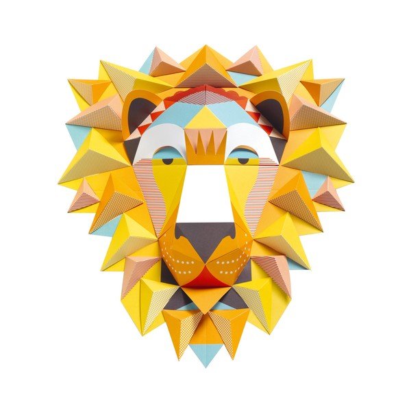 3D dekorácie Djeco Lev