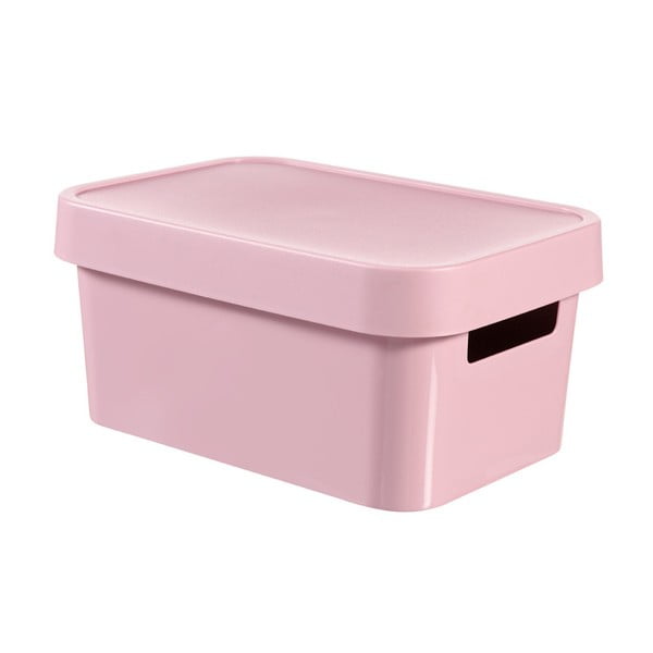 Ružový úložný box Curver SIMPLE Gordinho