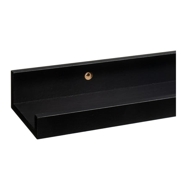 Čierna polica na obrázky 80 cm – Casa Selección-image-2