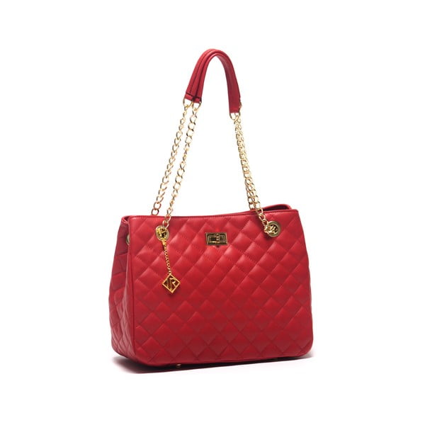 Kožená kabelka Isabella Rhea 2055 Rosso-image-1