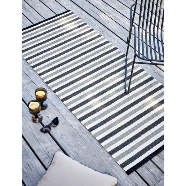 Sivo-béžový vnútorný a vonkajší behúň 85x200 cm Teo Warm Grey – Pappelina-image-3