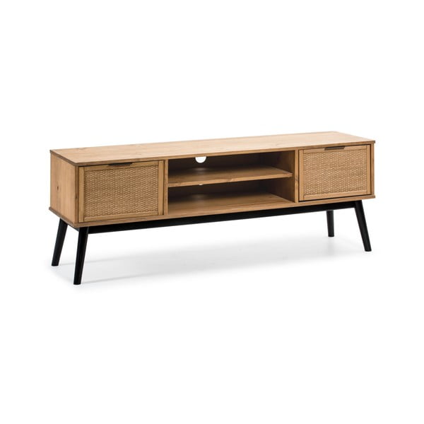 TV stolík z borovicového dreva 140x52 cm Natasha – Marckeric-image-3