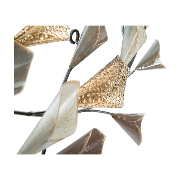 Bielo-hnedá nástenná dekorácia Mauro Ferretti Ramo, šírka 46 cm-image-2