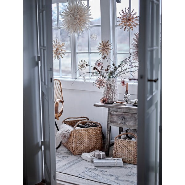 Papierové závesné vianočné dekorácie v súprave 6 ks Star – Bloomingville-image-4