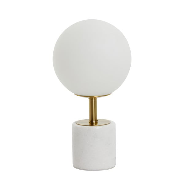 Biela stolová lampa (výška 35 cm) Medina - Light & Living-image-3