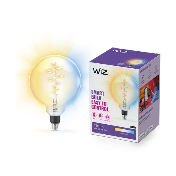 Filamentová smart žiarovka E27, 7 W – WiZ-image-2