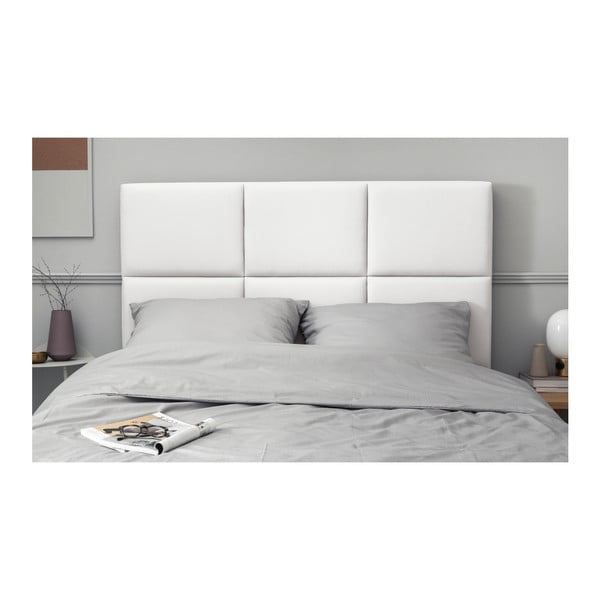 Biele čalúnené čelo postele THE CLASSIC LIVING Aude, 180 × 120 cm-image-2