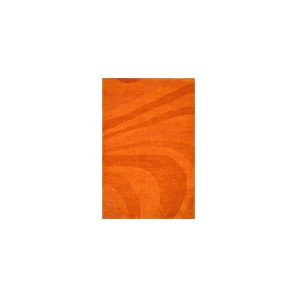 Vlnený koberec Palpa Orange, 90x160 cm