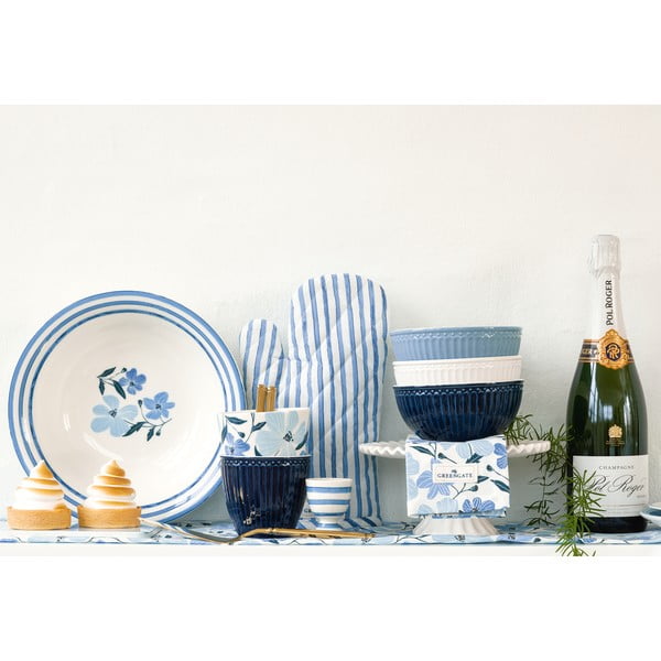 Biely keramický podnos na tortu Green Gate Columbine, ø 20 cm-image-1