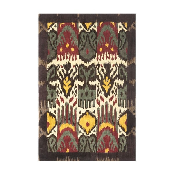 Vlnený koberec Catarina Ikat, 121x182 cm