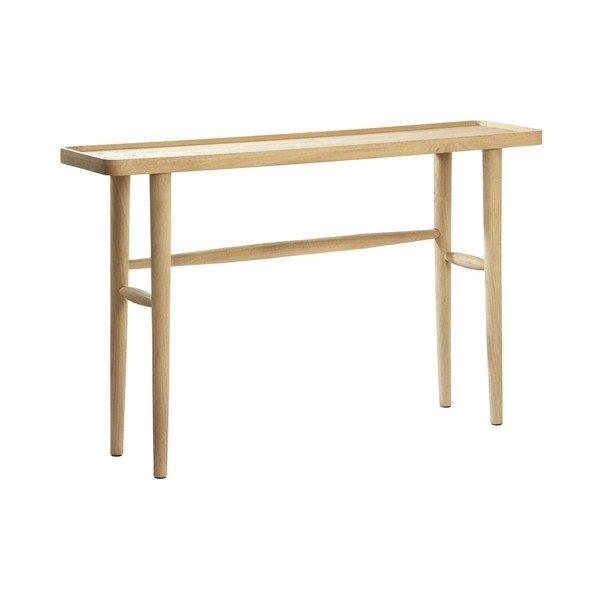 Konzolový stolík z mangového dreva v prírodnej farbe 30x120 cm Qiano – Light & Living