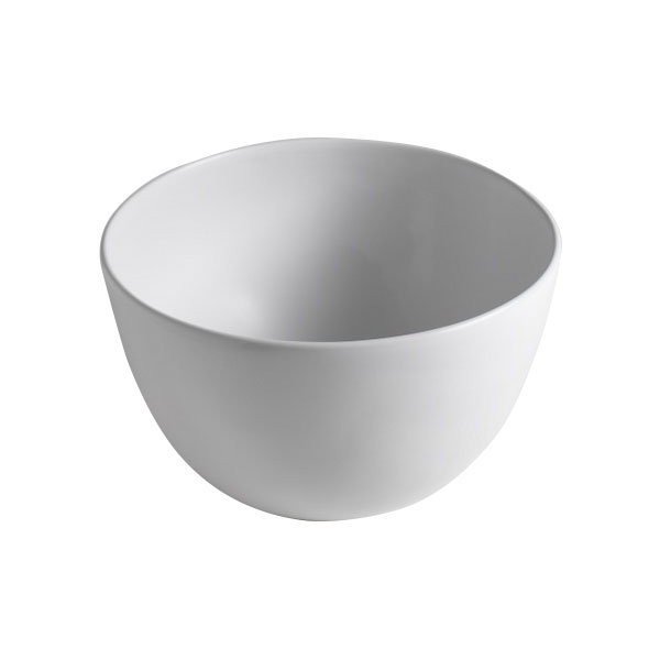 Biele keramické okrúhle umývadlo ø 45,5 cm Dome – Sapho