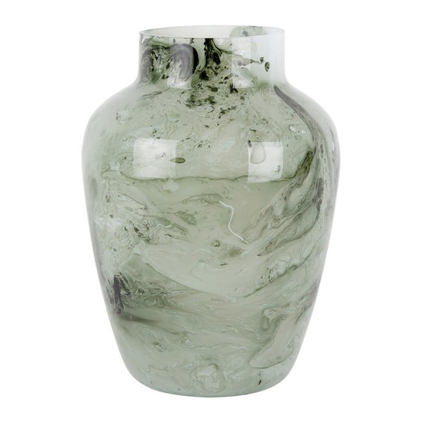 Zelená sklenená váza Blended – PT LIVING
