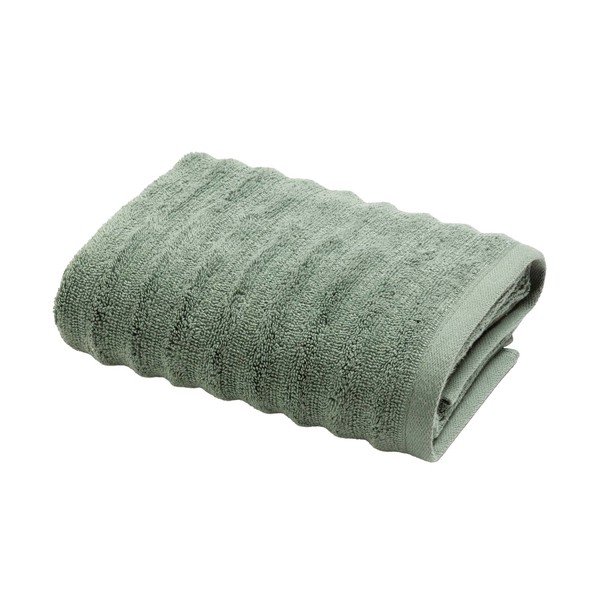 Zelený froté bavlnený uterák 50x90 cm Maya – douceur d'intérieur