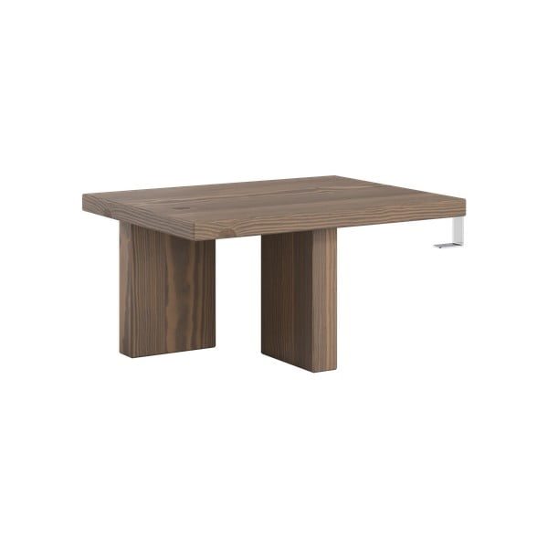 Hnedý nočný stolík z borovicového dreva Japan – Karup Design