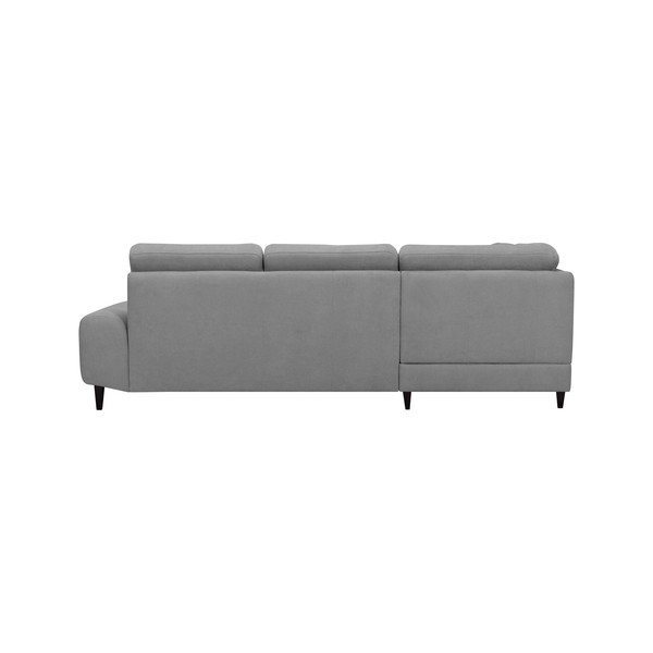 Svetlosivá rohová rozkladacia pohovka Windsor & Co Sofas, pravý roh Beta-image-2