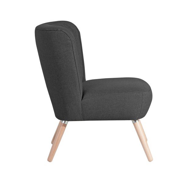 Čierne kreslo Max Winzer Neele Black-image-3