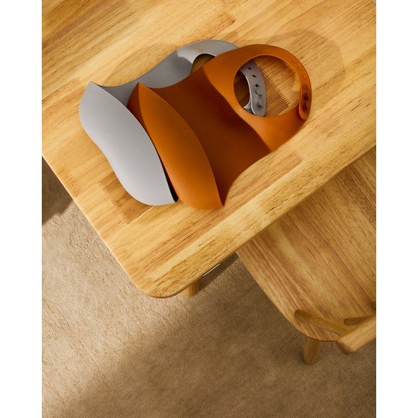 Oranžové/sivomodré podbradníky v súprave 2 ks Lili – Kave Home-image-1