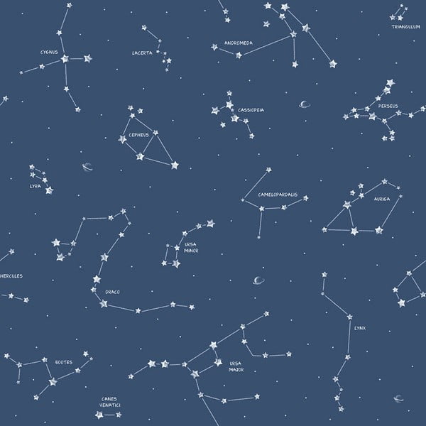 Papierová detská tapeta 10 m x 53 cm Constellations – Vavex