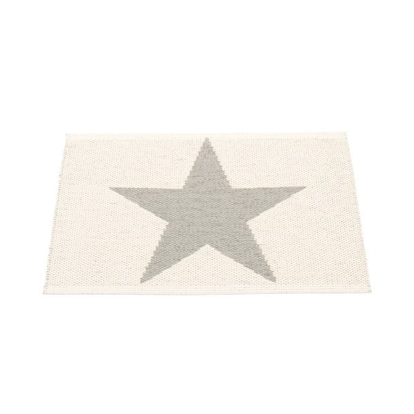 Svetlosivý vnútorný a vonkajší koberec 70x50 cm Viggo Warm Grey – Pappelina-image-1