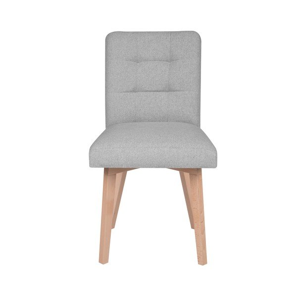 Svetlosivá jedálenská stolička Mazzini Sofas Tulip