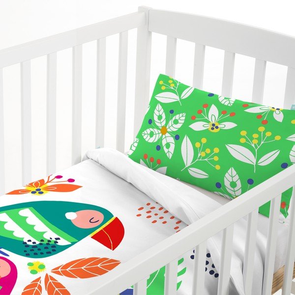 Obliečky Moshi Moshi Pretty Parrots, 115 × 145 cm-image-1