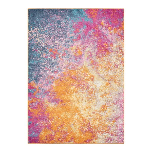 Koberec Nourison Passion Sunburst Multicolor, 175  x 114 cm