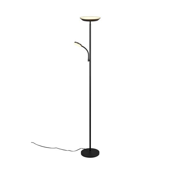 Čierna LED stojacia lampa (výška 178 cm) Specter – Reality