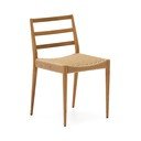 Jedálenská stolička z dubového dreva v prírodnej farbe v súprave 2 ks Analy – Kave Home