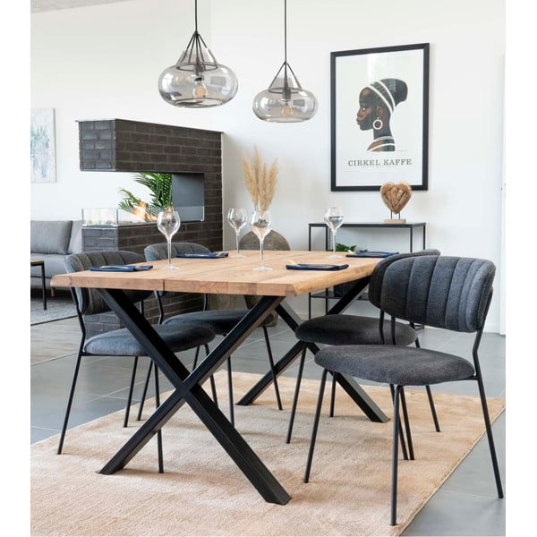 Jedálenský stôl s doskou z masívneho duba House Nordic Toulon, 140 x 95 cm-image-2